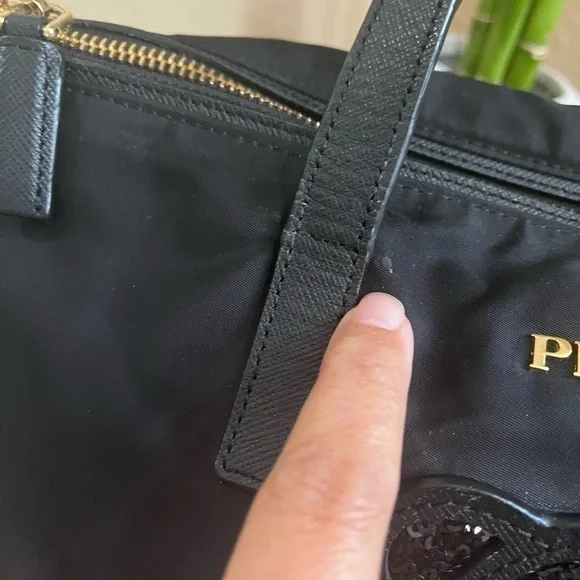 PRADA 2 WAY BEAR TOTE - Picture 9 of 16